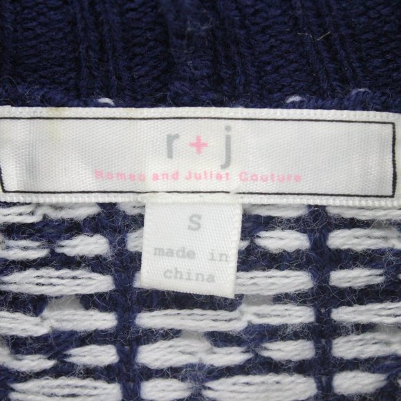 Romeo + Juliet Couture Women's Casual Multicolor Open Front Cardigan Size Small - Picture 4 of 7